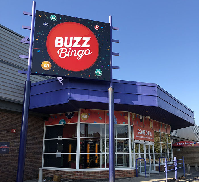 Buzz Bingo exterior Bradford Tong Street UK