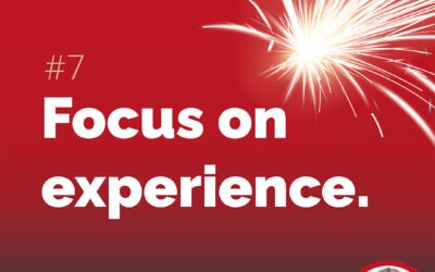 Focus on experience