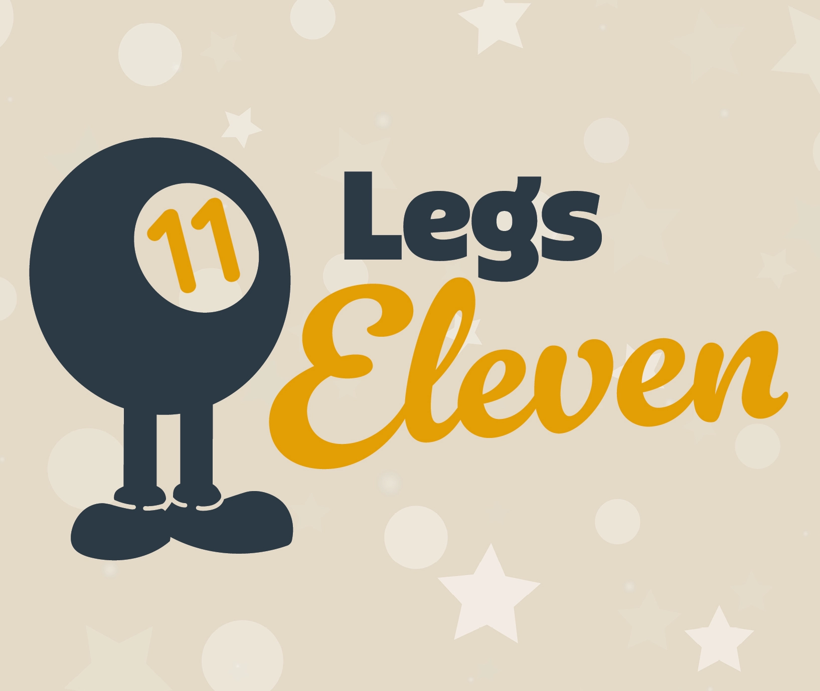 Legs 11, Legs eleven, eleven, icon, bingo ball, legs