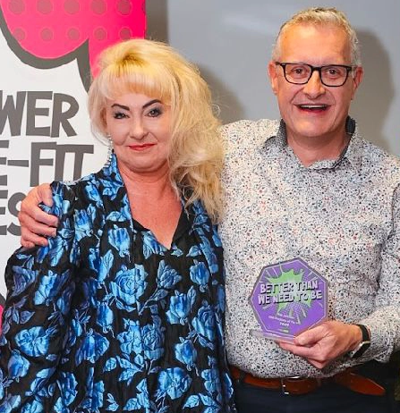 Rob Johnson, Karen Turton, Purple Story, Award, CEO Award, 2024